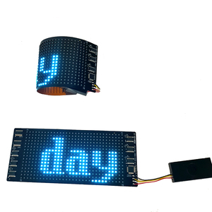 Pantalla Led Flexible personalizada, pantalla Led Flexible, pantalla para sombrero, botella de vino, camiseta, mensaje enrollable, aplicación inalámbrica programable - Product Image 5