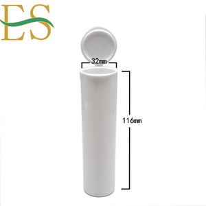 0.5ml & 1.0mlクリア & ホワイトプラスチックチューブ - Product Image 1