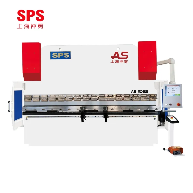 SPS Metal Machinery 125T 100T 135T CNC Hydraulic SS MS Press Brake