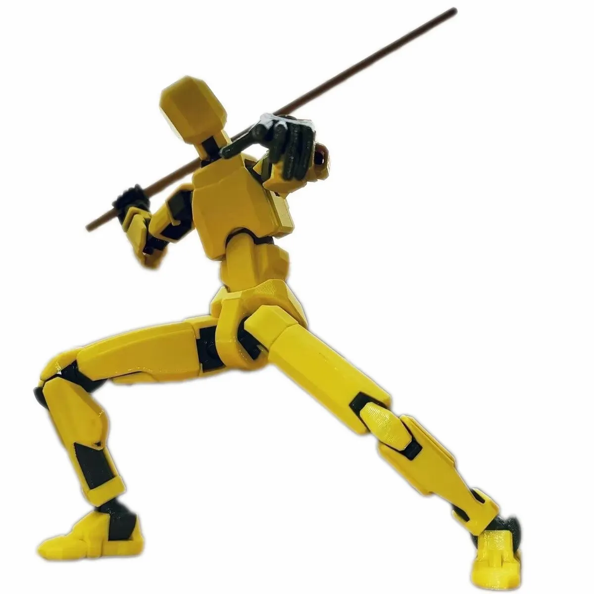 Figura de ação T13 multiarticular móvel, robô estampado em 3D com articulação completa