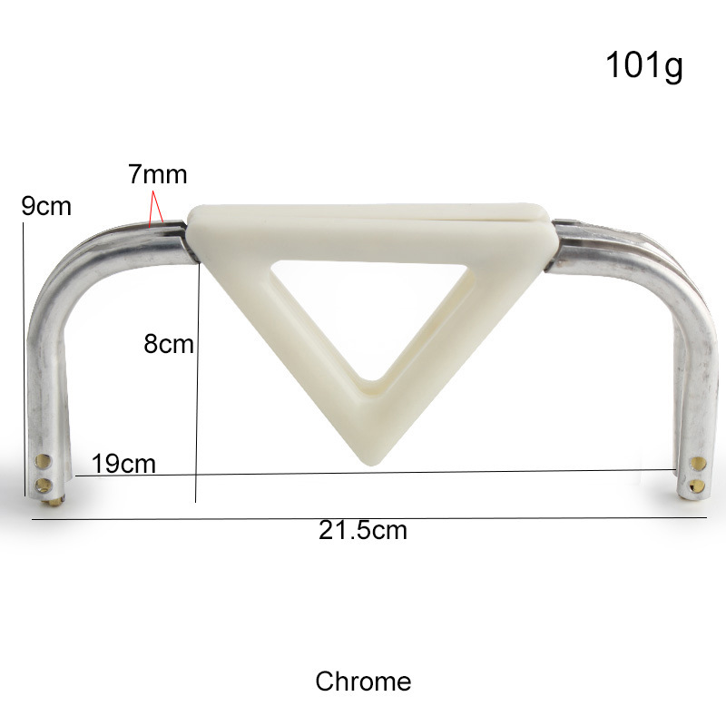 Tubo triangolare in alluminio