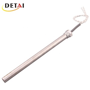 DT Customized Immersion Cartridge <strong>Heater</strong> Cylindrical Hot Rod 220V Heating Element Replacement <strong>Heater</strong> <strong>1</strong>/<strong>2</strong>&quot; Thread - Product Image 5