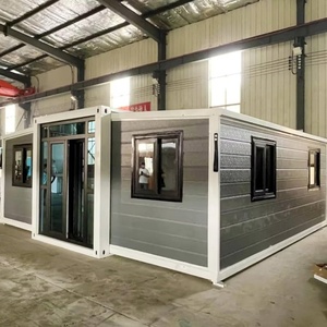 Taşınabilir dubleks prefabrik evler konteynerler görüntüler montaj genişletilebilir katlanır katlanabilir konteyner ev - Product Image 4