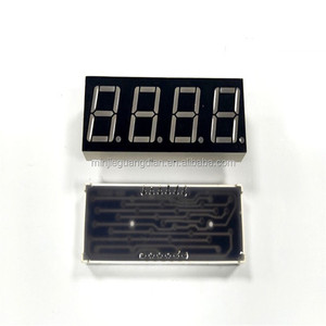 Sieben-Segment-LED-Anzeige weiße Farbe 4-stelliges LED-Modul