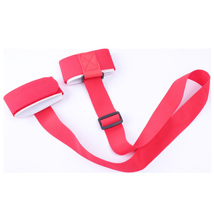 Ajustável Nylon Pole <span class=keywords><strong>Hook</strong></span> <span class=keywords><strong>Loop</strong></span> Protecting Shoulder Hand Handle Carrier Ski Strap para Ski Snowboard