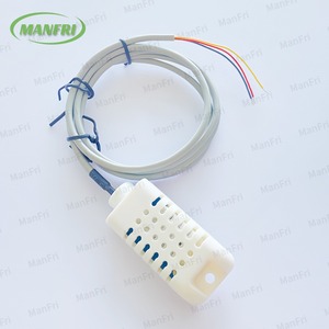 Sensor de temperatura y humedad Digital DHT22 con I2C o RS485 0%-100% RH -40C-+ 120C carcasa negra para granja de cría de hongos