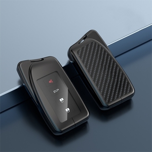 Sıcak satış çinko alaşım + ABS uzaktan anahtar Fob durumda tam koruma akıllı anahtar kabuk tutucu kapak Fit Lexus ES LS UX LC için - Product Image 2