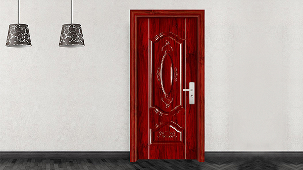 Cheap Price American Style Interior Doors Pre-finished Wood Steel Composite MDF Interior Slab Doors
