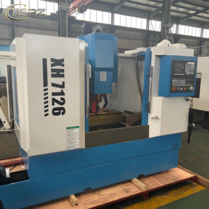 XH7126 fresatrice CNC automatica fresatrice verticale 3 assi 4 assi GSK Control BT40 fresatrice piccola ad alta precisione - Product Image 4