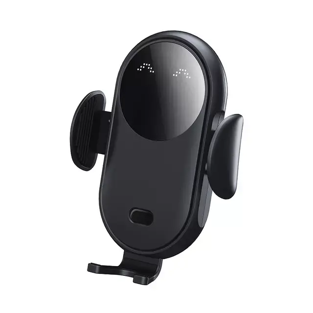 LP Alibaba OEM 15W support de chargeur de voiture sans fil rapide capteur automatique support infrarouge Air Vent Qi support de charge de téléphone intelligent