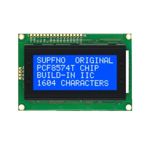 Benutzer definierte 16 Zeichen 4-Zeilen-COB-Chipplatine LCD-Anzeige module Weiß Blau Hintergrund beleuchtung 1604 Größe mit IIC/I2C - Product Image 1
