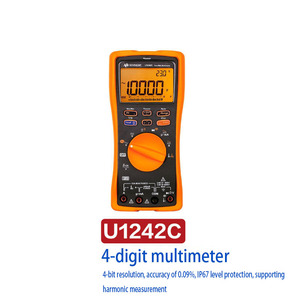 Apparecchiatura di prova IP67 a 4 cifre del multimetro digitale portatile Keysight U1242C per misurazioni Accurate - Product Image 2