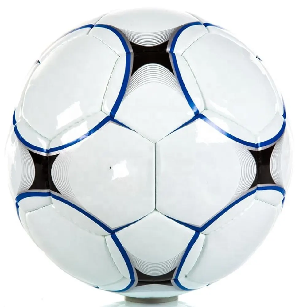 Balón de fútbol de cuero PU de alta calidad, tejido a mano, tamaño del balón de fútbol, venta directa de fábrica, por GREEN SWIFT IND