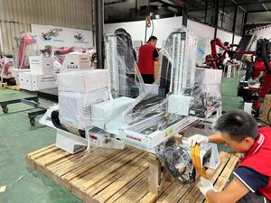 Automazione 5 assi a braccio singolo Servo controllato in plastica per la produzione di prodotti per uso domestico, collocando il braccio del Robot ad iniezione - Product Image 3
