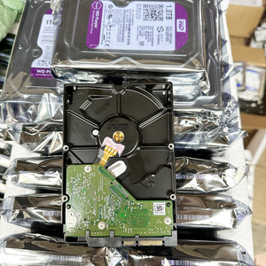 热卖3.5英寸硬盘翻新wd紫色原装1tb，带保修服务器硬盘台式机内部硬盘
