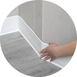 Vinyl <strong>Baseboard</strong> Base Molding <strong>Rubber</strong> Plastic Skirting PVC Wall Cove Base