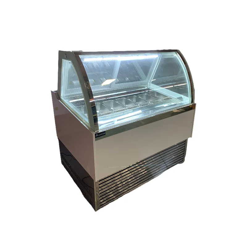 Gelato Ice Cream refrigerador de alta qualidade