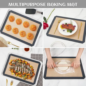 Bán buôn tùy chỉnh Silicone <span class=keywords><strong>Baking</strong></span> Mat tùy chỉnh Macaron nướng Mat Bảng placemat Pastry tấm Cookie - Product Image 4