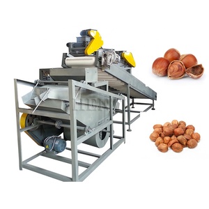 Máquina desgranadora de nueces de almendra de trabajo estable/máquina separadora de cáscara de nuez de almendra/máquina descascaradora de albaricoque - Product Image 5