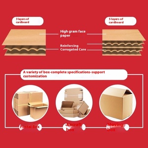 Hot bán di chuyển đóng gói tùy chỉnh kích thước lớn vận chuyển các tông hộp carton - Product Image 4