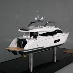 हस्तनिर्मित 49 सेमी वाली जहाज मॉडल अनुकूलित व्यापार उपहार प्लास्टिक शिल्प जिसमें सनसीकर बरट्राम अन्य नौका ब्रांडों की विशेषता है - Product Image 3