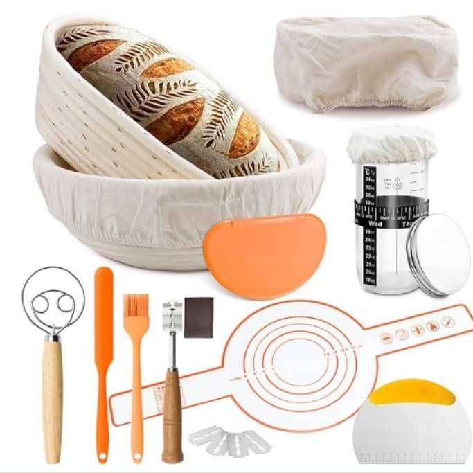 Set di Cestini per la Lievitazione del Pane