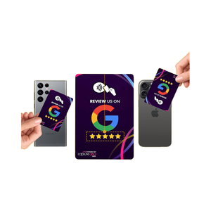 Бесконтактная обзорная карта Social Tap Card QR Code NFC Tap безлимитное использование обзорных карт - Product Image 3