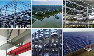 Nhà máy bán quang điện kẽm nhôm magiê khung năng lượng mặt trời hệ thống cantilever khung địa chấn hỗ trợ kênh khung - Product Image 6