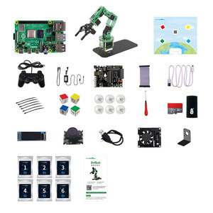 DOFBOT 6DOF Robot Arm Kit braccio meccanico AI riconoscimento visivo con scheda per Raspberry Pi 4B/4G