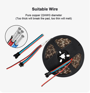 Indirizzabile singolarmente APA102 SK9822 30 60 96 144 LED/m doppia linea dati RGB lampada a LED Smart Light 5V 5050 RGB striscia - Product Image 5