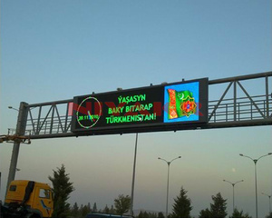Display del traffico VMS ad alta luminosità P25 messaggio variabile segno LED modulo a colori - Product Image 6