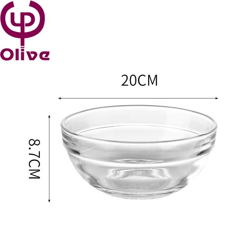 Transparent 20cm 18pc/carton