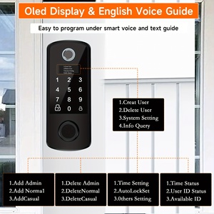 NEWEKEY Door <strong>Lock</strong> U.<strong>S</strong>. Unlocking RFID High Identify Factory Alexa home Deadbolt Recognition Digital door <strong>Lock</strong> - Product Image 5
