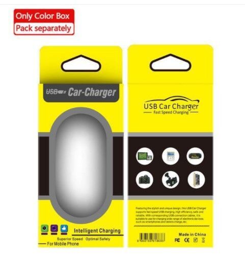 Noir avec boîte de couleur