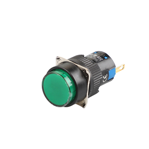 16mm 5 Pin quadrato rettangolo luce di plastica elettrica LED interruttori a pulsante 12V - Product Image 4