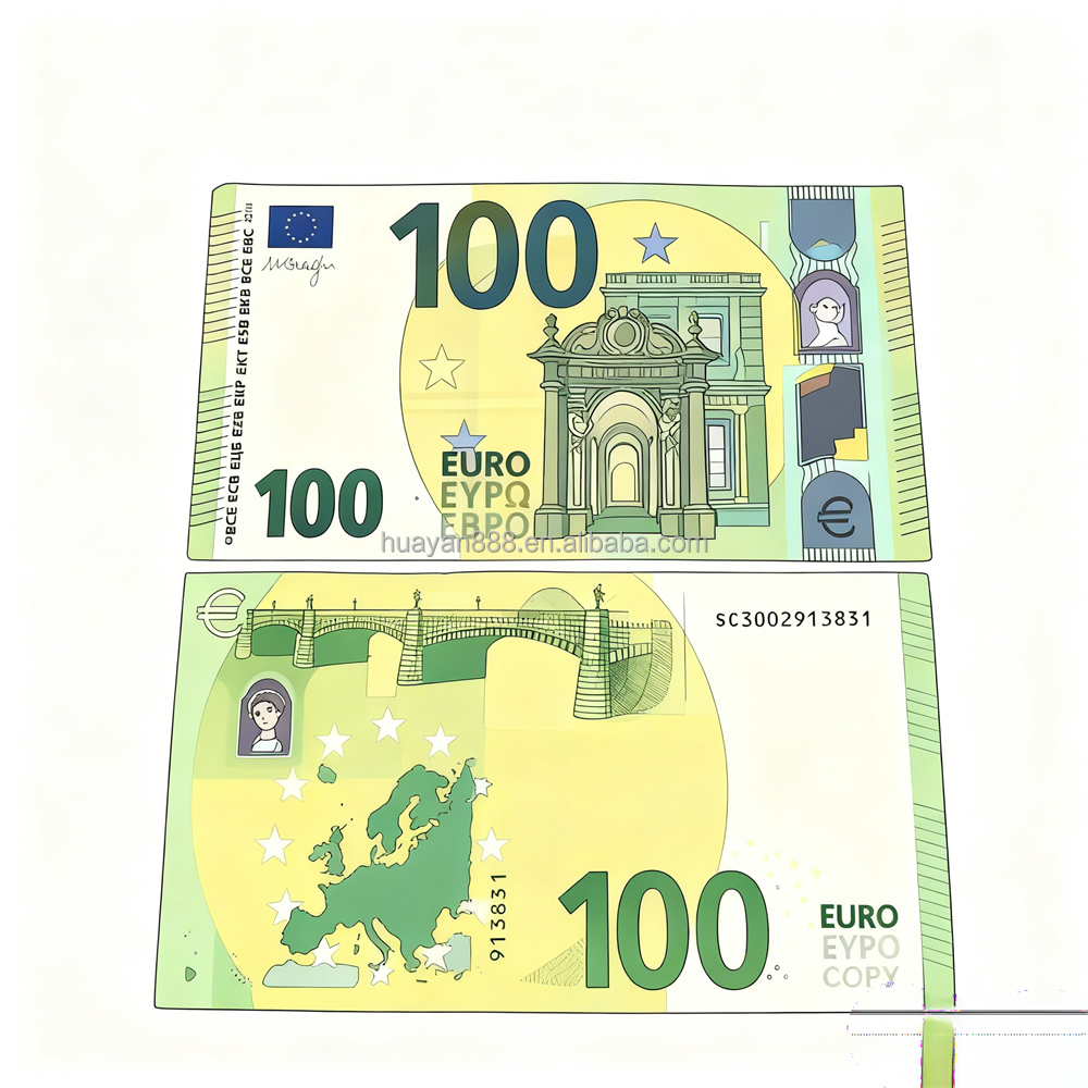 Multicolor 100 Euro Paper-1 pack=100pcs