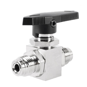 Edelstahl Manuelles Kugelventil 1/4 Zoll Außengewinde VCR 1/8 Zoll Kupplungsrohr OEM - Product Image 3