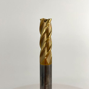 BKEA D1 * 3 * D4 * 50L 50L çimentolu Tungsten karbür kesiciler düzleştirmek 4 flüt kare katı End Mill karbür freze kesicisi - Product Image 3