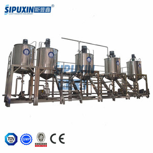 SPX şampuan yapma makinesi karıştırma mikseri tankı/sıvı sabun karıştırıcı/şampuan üretim hattı vakum pompası paslanmaz çelik karıştırma tankı - Product Image 1