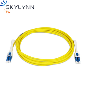 Yüksek yoğunluklu dubleks LC UPC APC Uniboot 2.0mm 3.0mm SM OM3 OM4 Fiber optik yama kablosu için FTTH ağ Optimal çekme Tab tasarımı - Product Image 2