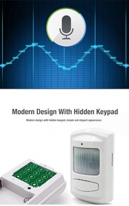 4g新型住宅报警安全系统采用GSM 4g无线监控CMS中心监控窗户家庭安全 - Product Image 4