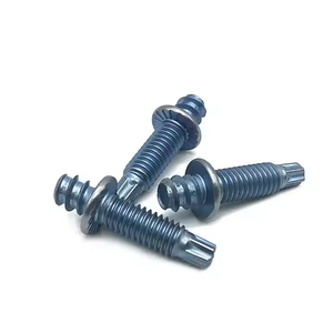 Fabrika özelleştirme olmayan standart vida ve raptiye kendinden dokunarak araba far vidalar M6 çift diş saplama cıvata araba vida - Product Image 6