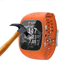 Thông minh đồng hồ tempered glass Bảo Vệ Màn Hình cho Cực ĐỐT CHÁY/Thuận Lợi M V/<span class=keywords><strong>M400</strong></span> M430 v800 Màn Hình kính cường lực bảo vệ - Product Image 5