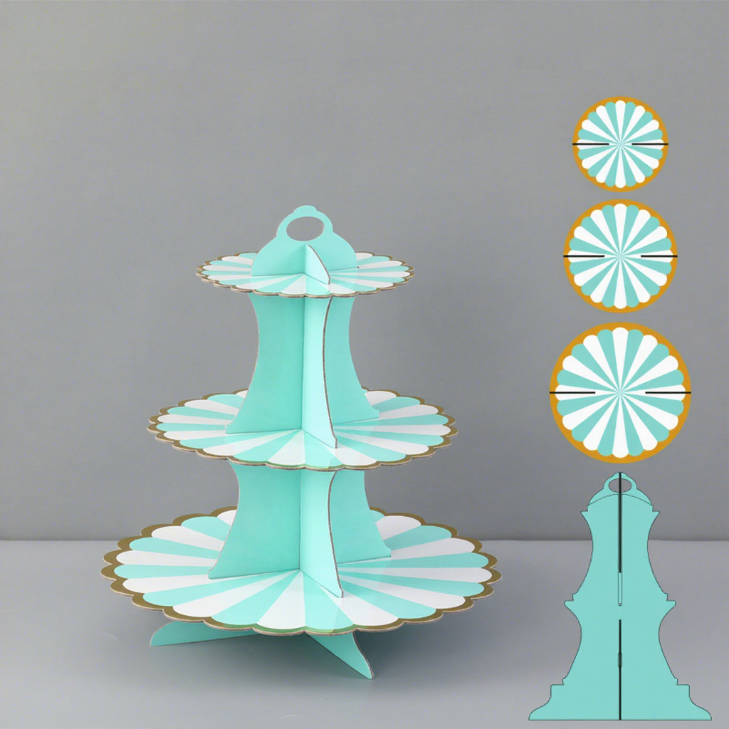 Flower-Tiffany Blue
