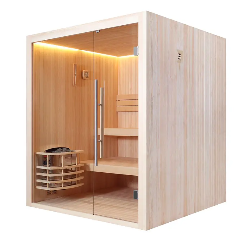 Hydrorelax Sala de sauna seca ahorradora de energía y respetuosa con el medio ambiente Disponible para 1-3 personas