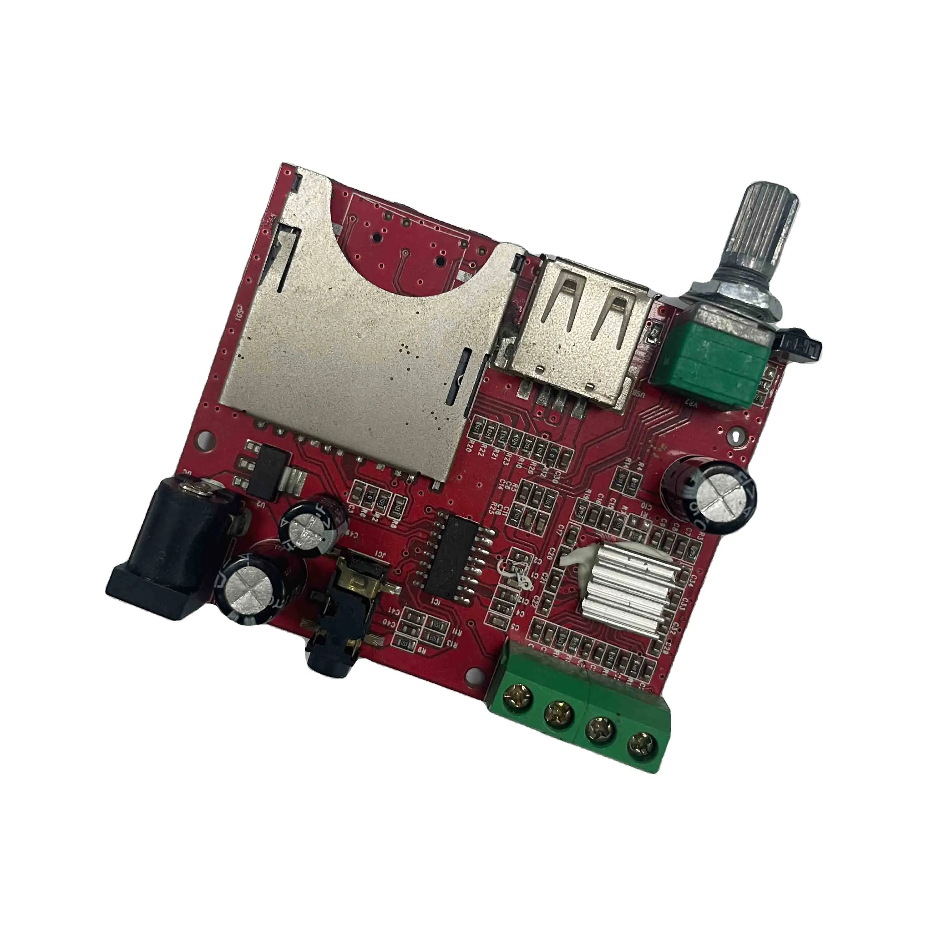Reprodutor USB SD Placa de Rádio PCB & Módulo PCBA com placa decodificadora MP3 Produto com base nos EUA