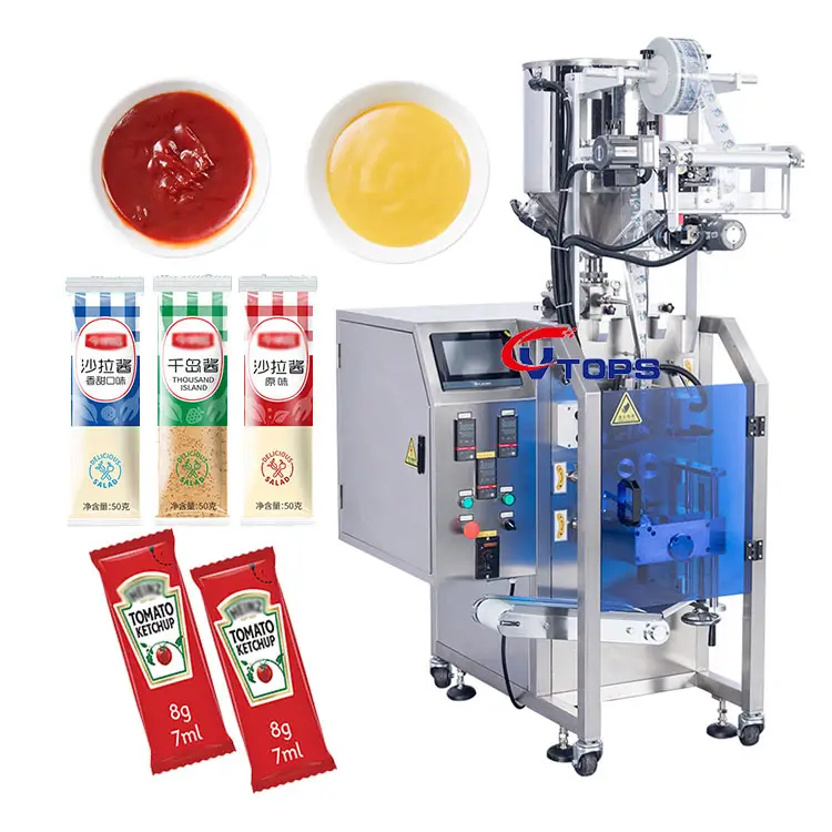 2024 son tasarım DXD sıvı paketleme makinesi domates salata sosu poşet paketleme makinesi paketleme makinesi