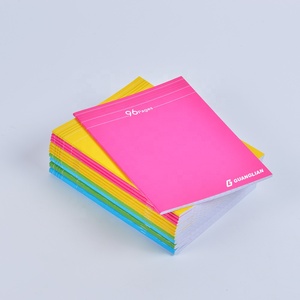 Taccuino di apprendimento francese di 96 pagine per l'educazione taccuino pinzato di alta qualità semplice di colore solido diretto in fabbrica - Product Image 2