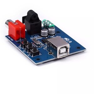 PCM2704 USB scheda audio DAC decoder ingresso coassiale fibra HIFI scheda audio decodificatore febbre - Product Image 2