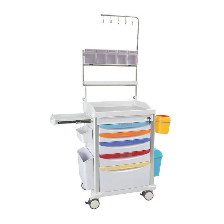Chariot de soins multifonctionnel M650 2--650x480x950mm